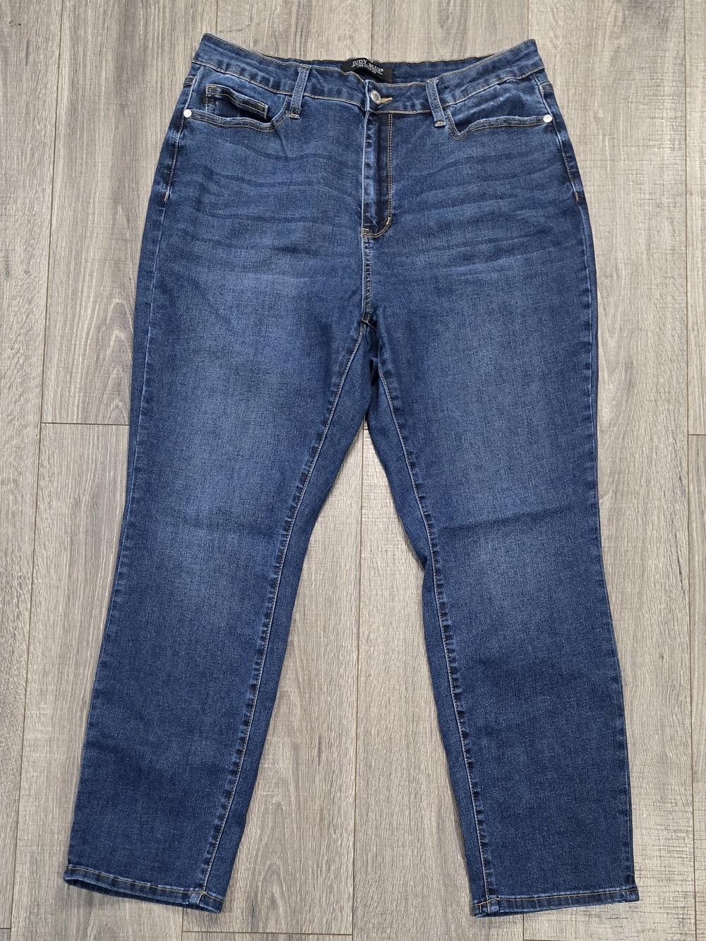 Judy Blue W15/32 Stretch Jeans JB88606DK Dark Wash High Rise Denim #401